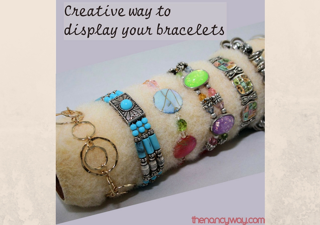 Creative Way to Display your Bracelets