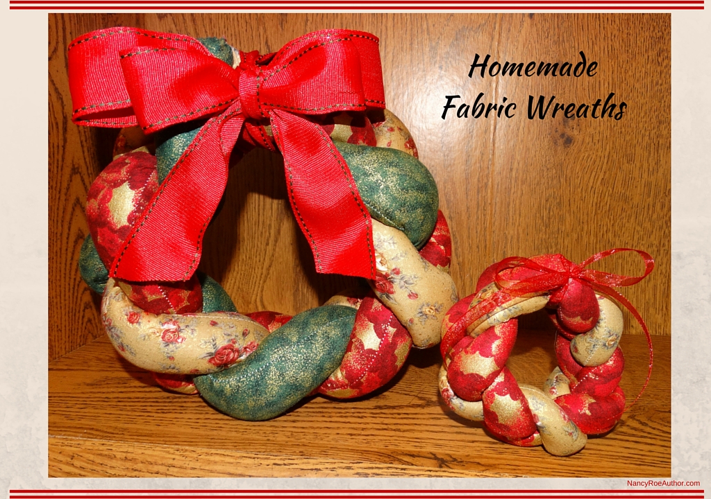 Homemade Fabric Wreaths